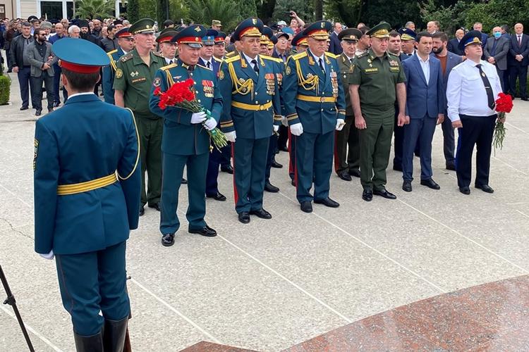 Торжественные мероприятия по случаю Дня Победы и Независимости Абхазии 