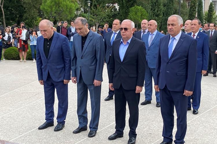 Торжественные мероприятия к Дню Победы и Независимости Абхазии