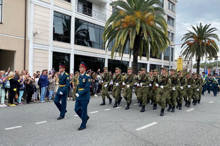 Торжественные мероприятия к Дню Победы и Независимости Абхазии