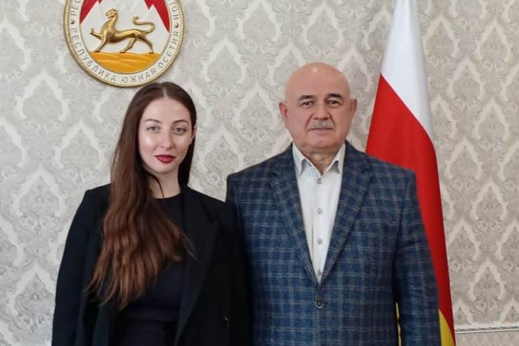 Дмитрий Медоев и Зарина Кулаева