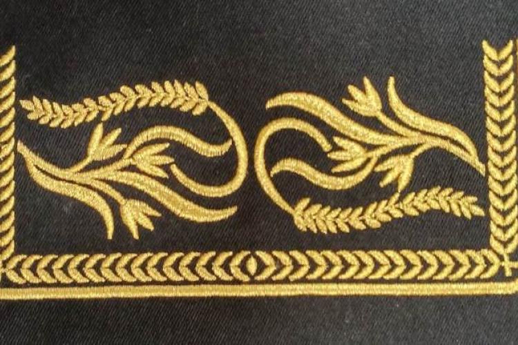 Вышивка на Форменной одежде МИД РЮО 