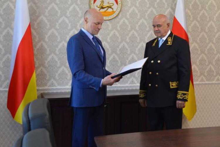 Марат Кулахметов передал Дмитрию Медоеву поздравительное послание Сергея Лаврова