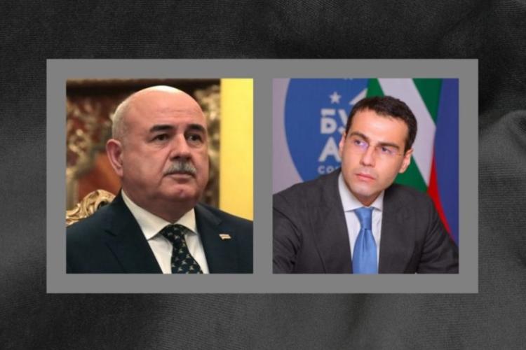 Дмитрий Медоев и Инал Ардзинба