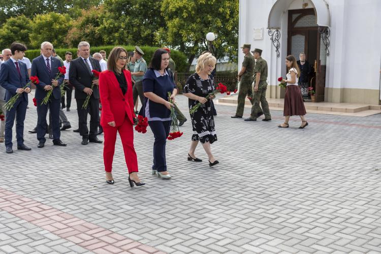 Памятные мероприятия к 14-й годовщине августа 2008 года в Тирасполе