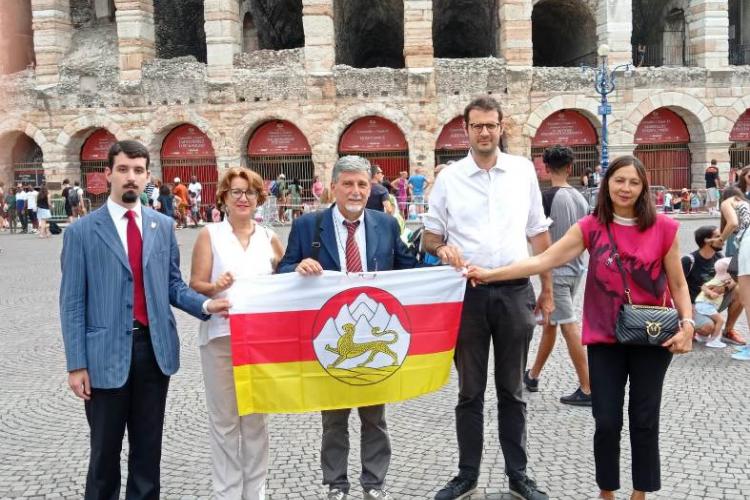 Памятные мероприятия к 14-й годовщине августа 2008 года в Милане