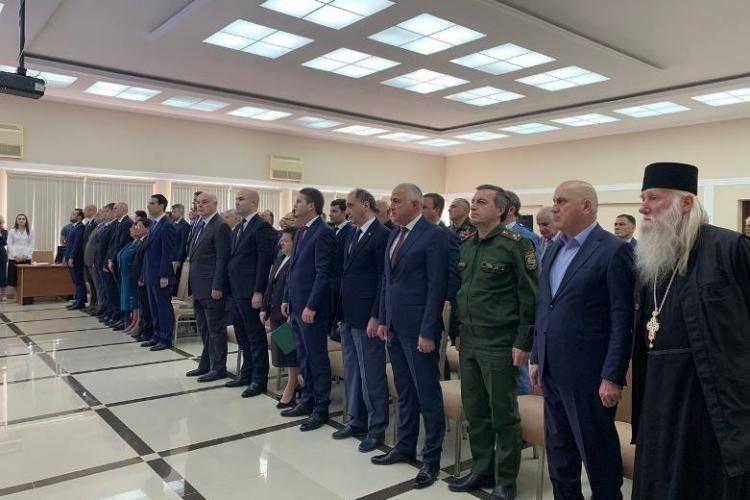 Торжественное заседание, посвященное 30-й годовщине со дня образования МИД Абхазии
