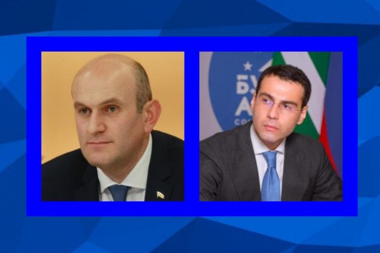 А.М. Джиоев и И.Б. Ардзинба