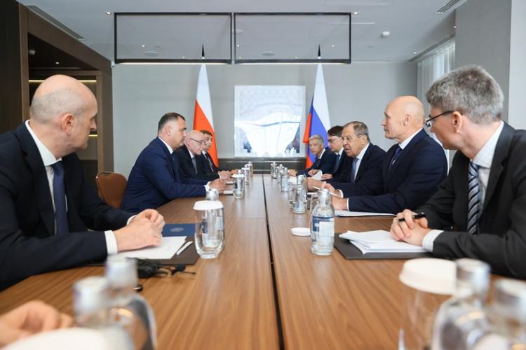 Переговоры Президента Южной Осетии А. Гаглоева и Министра иностранных дел России С. Лаврова