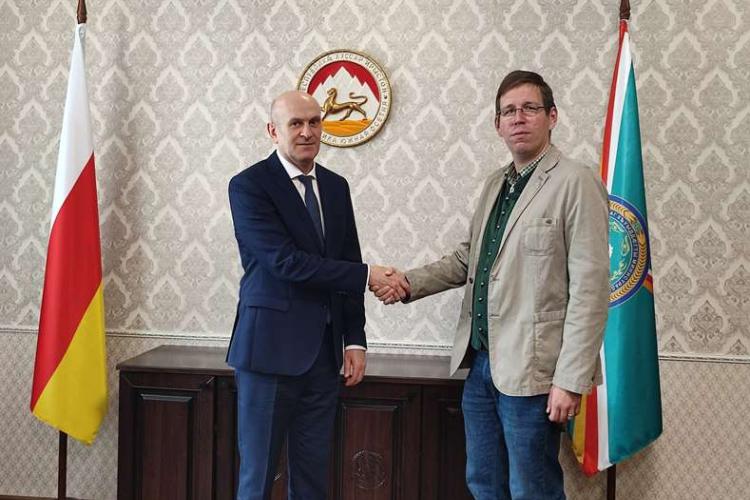 Ахсар Джиоев и Патрик Поппель