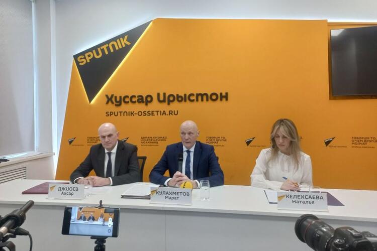 Пресс-конференция А.М. Джиоева и М.М. Кулахметова