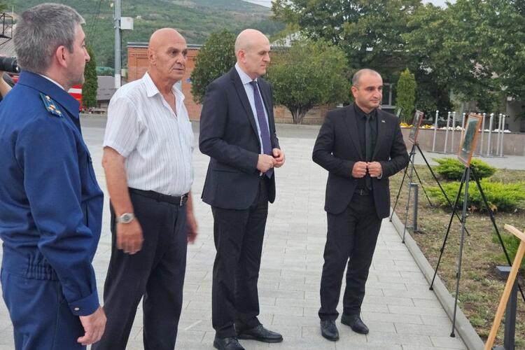 Памятные мероприятия к 17-й годовщине войны августа 2008 года