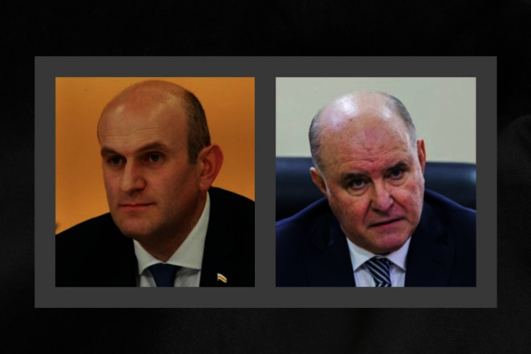 А.М. Джиоев и Г.Б. Карасин