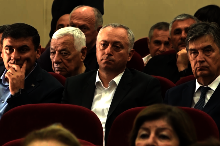 Церемония прощания с О.И. Боциевым