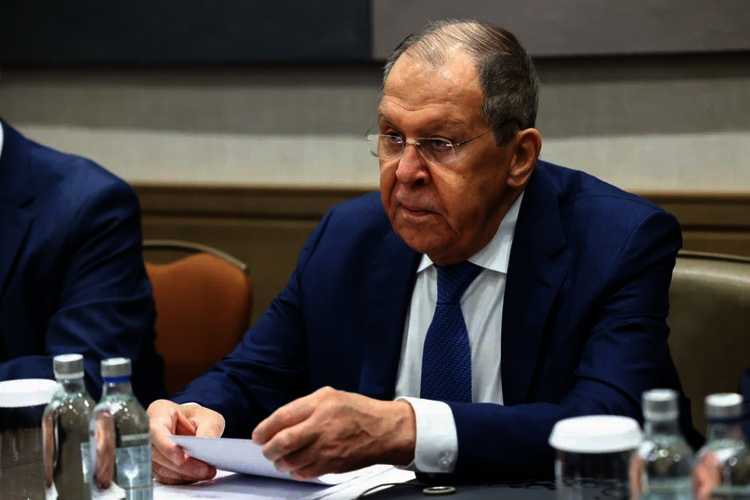 Встреча Министров иностранных дел Южной Осетии и России А.М. Джиоева и С.В. Лаврова