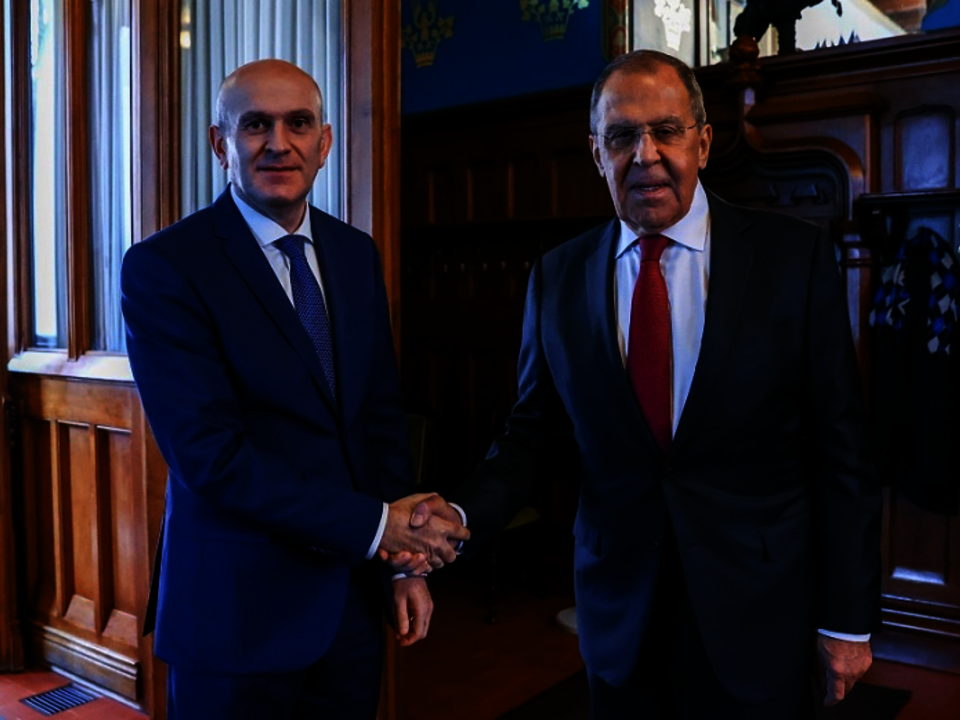 А.М. Джиоева и С.В. Лавров