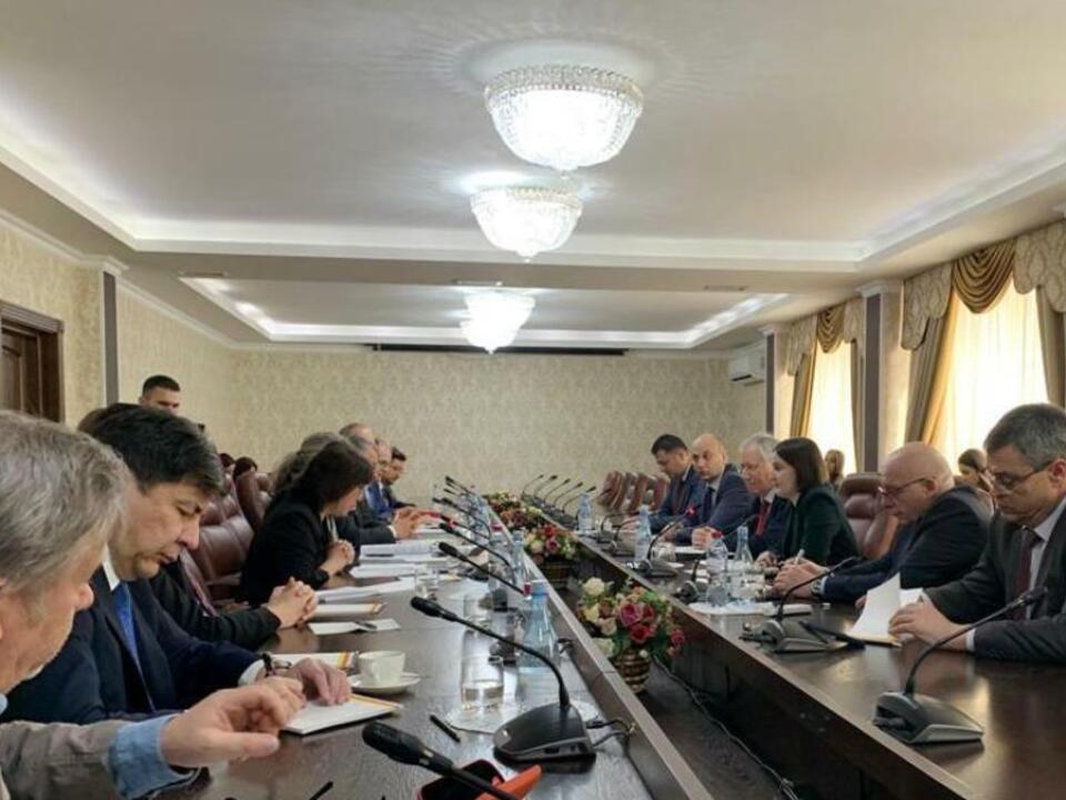 Рабочая встреча с Сопредседателями Международных дискуссий по безопасности и стабильности в Закавказье от ЕС, ОБСЕ и ООН