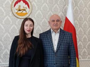 Дмитрий Медоев и Зарина Кулаева