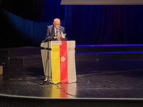 Выступление Бурхана Хоситы на Третьей международной черкесской конференции в Стамбуле