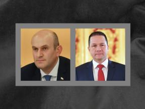 Ахсар Джиоев и Карлос Фариа