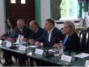 Совместная пресс-конференция представителей комитета «Матери Беслана» и делегации из Италии 