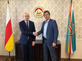 Встреча Ахсара Джиоева с Патриком Поппелем