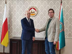 Ахсар Джиоев и Патрик Поппель