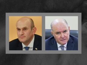 А.М. Джиоев и Г.Б. Карасин