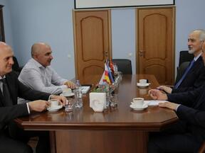 Башар аль-Джаафари посетил ЮОГУ