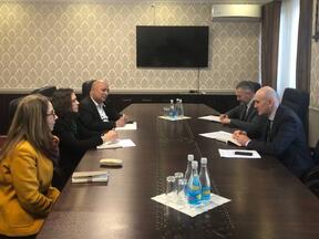 Встреча А.М. Джиоева с представителями МККК