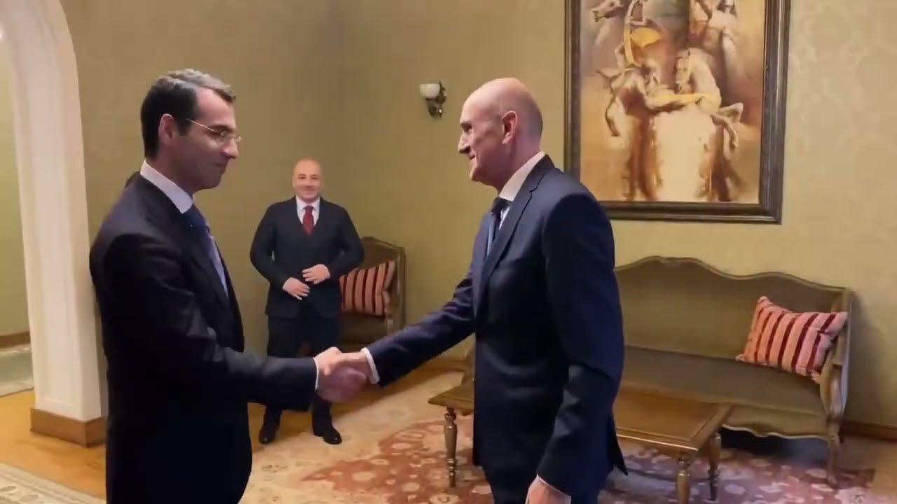 Embedded thumbnail for Встреча Министра иностранных дел Республики Южная Осетия А.М. Джиоева и Министра иностранных дел Республики Абхазия И.Б. Ардзинба