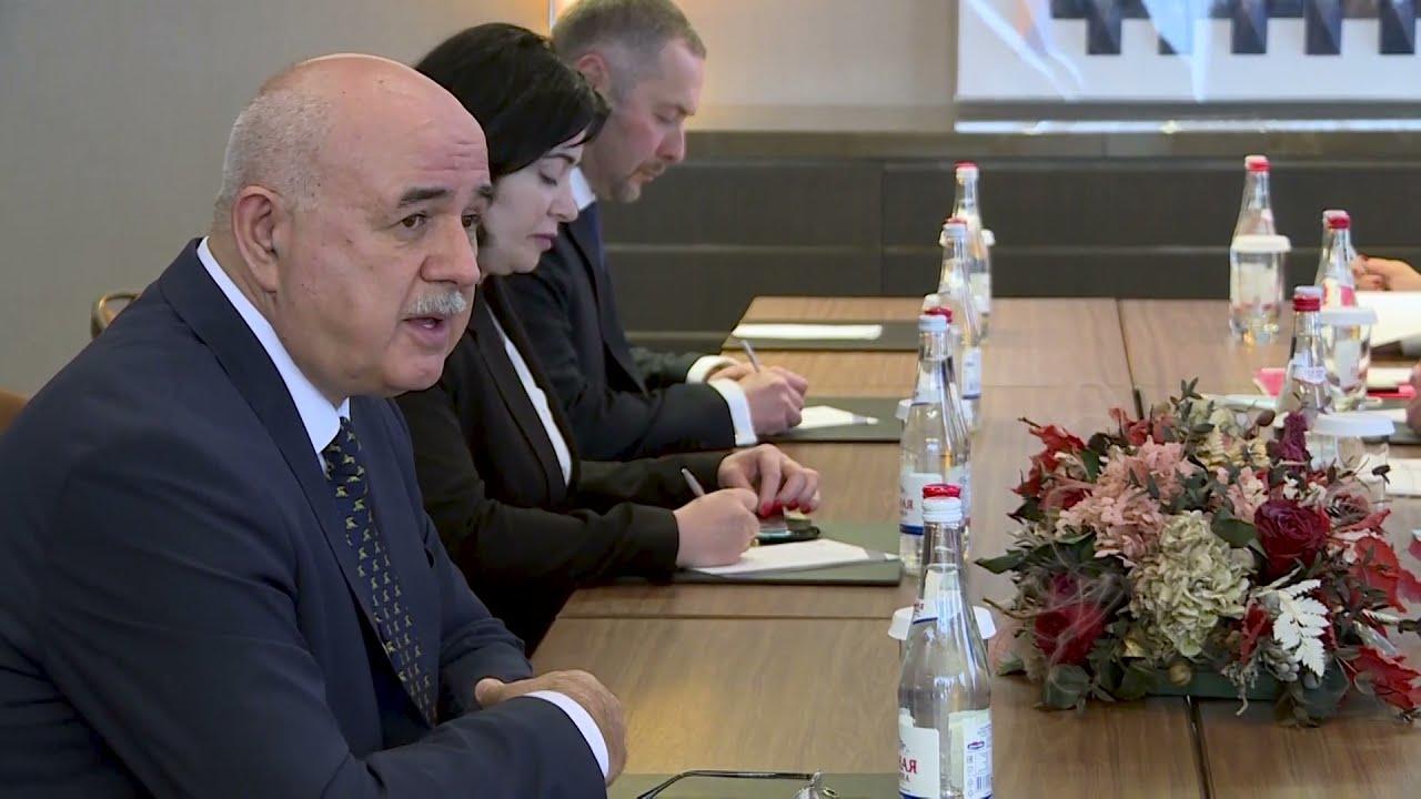 Embedded thumbnail for Встреча Министра иностранных дел Республики Южная Осетия Д.Н. Медоева и Министра иностранных дел Российской Федерации С.В. Лаврова