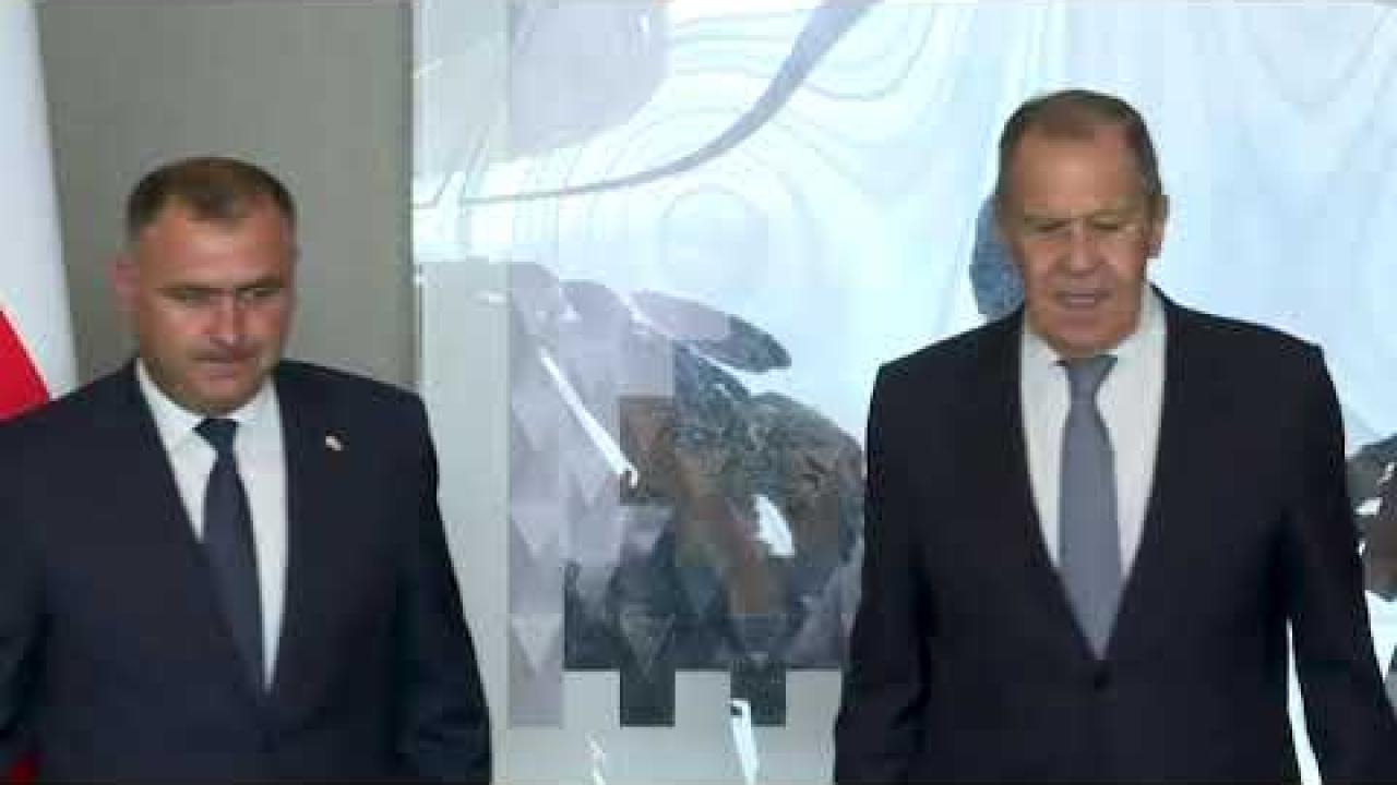 Embedded thumbnail for Переговоры Президента Южной Осетии А. Гаглоева и Министра иностранных дел России С. Лаврова в Сочи 03.10.2023г.